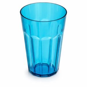Vaso Plástico Translúcido Azul