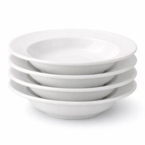 Plato hondo de porcelana