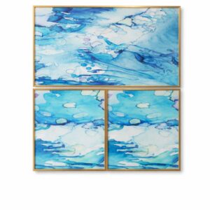 Cuadros decorativos azules