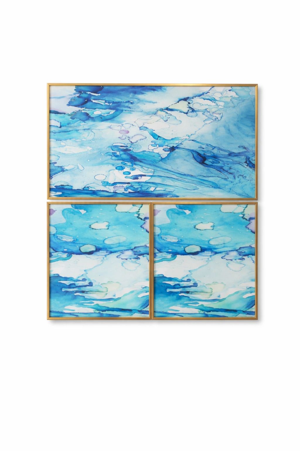 Cuadros decorativos azules