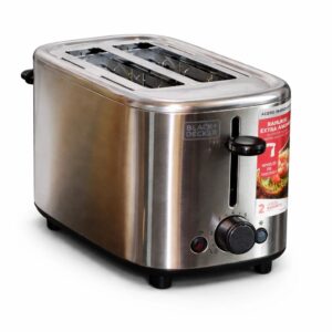 Tostadora Black & Decker Acero Inoxidable